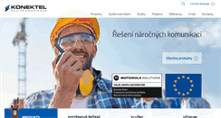 Desktop Screenshot of konektel.cz